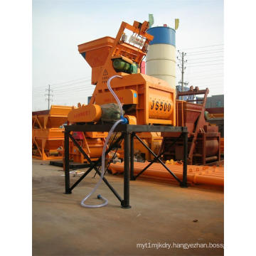 Twin-Shaft JS500 Concrete Mixer